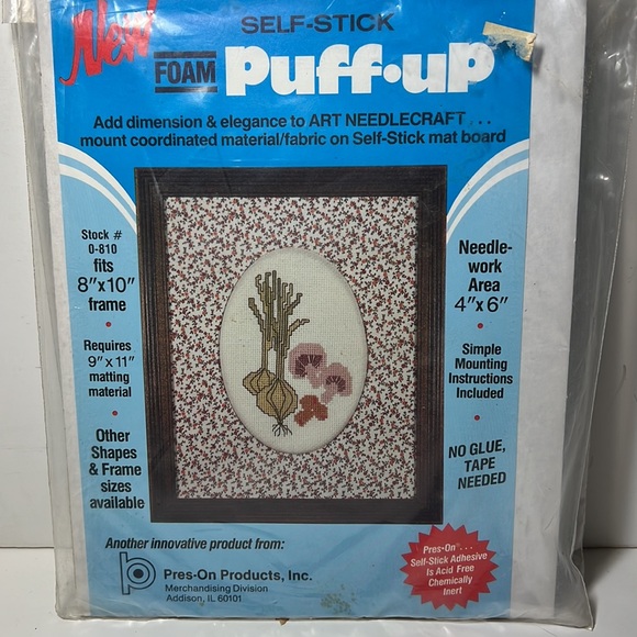 Vintage puff-up foam mats - Picture 2 of 3